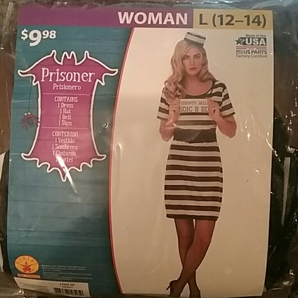 Women's Prisoner Custome